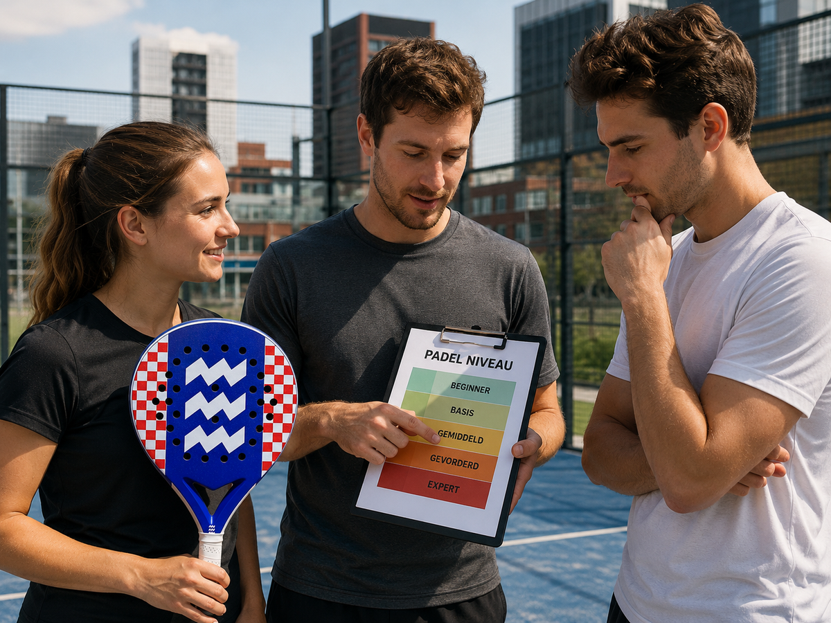 Padel niveau bepalen: zo weet je welke categorie bij je past