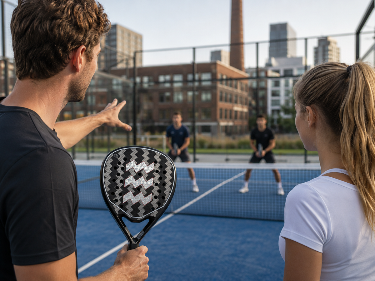 Padel tactiek voor beginners: speel slimmer vanaf punt één