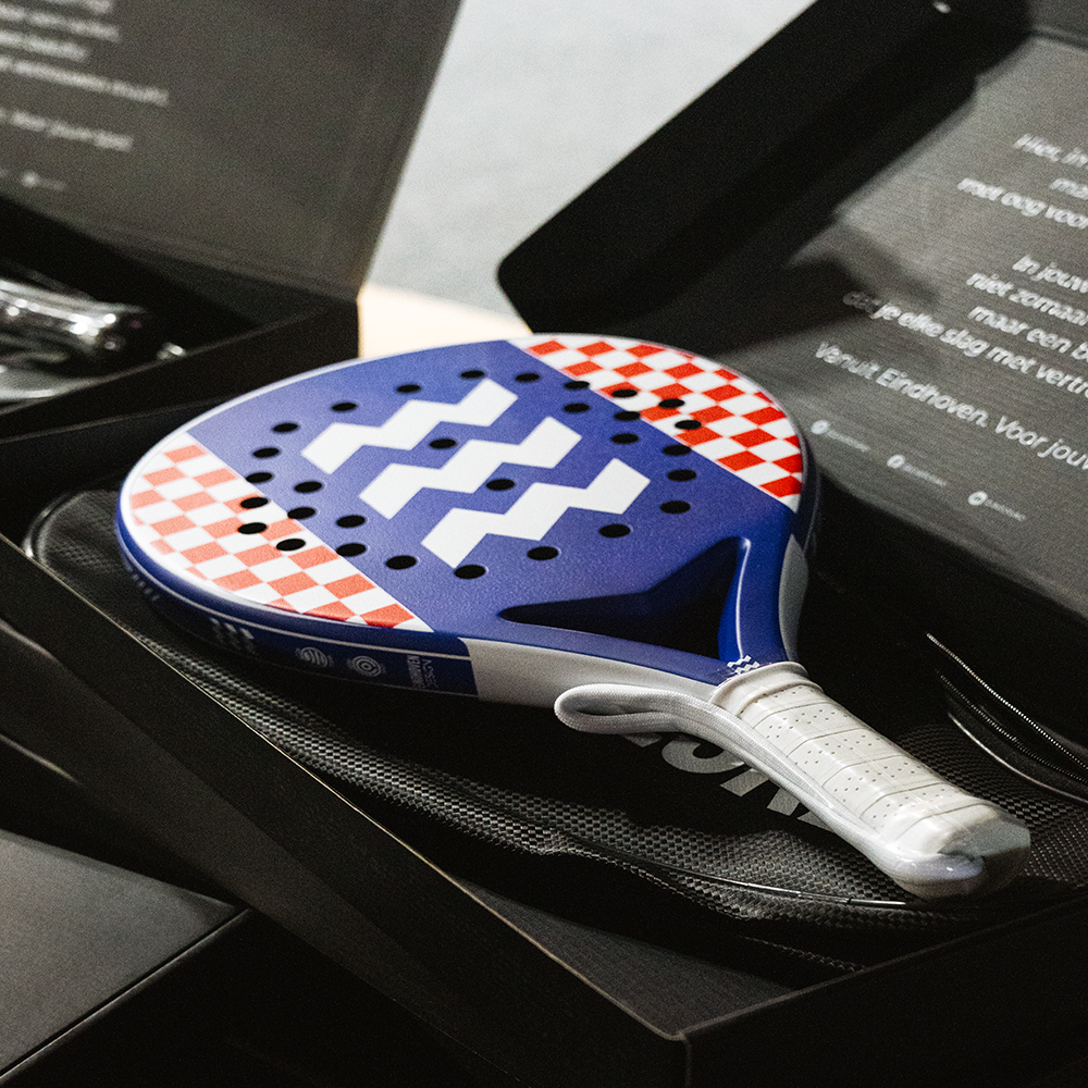 PADELSKE - ROODWITTER 100% Carbon - Padel Racket