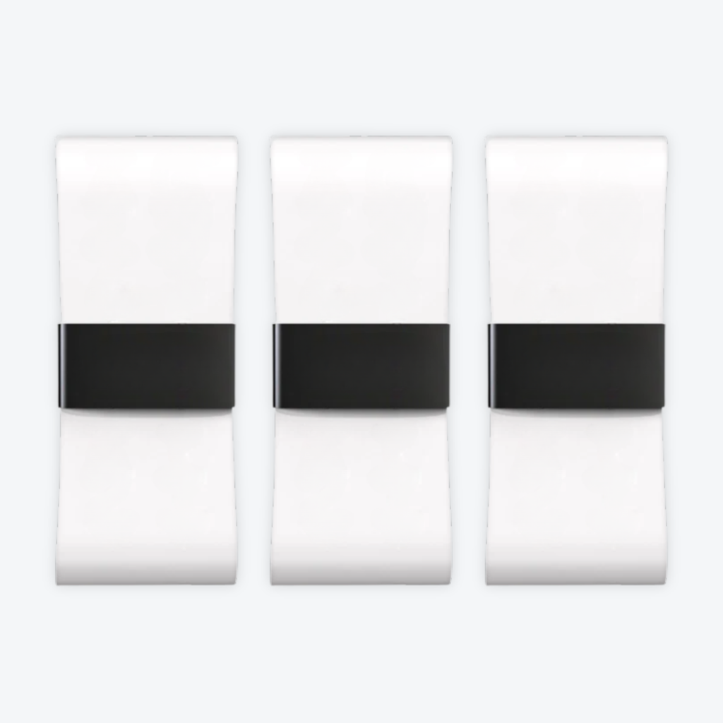 PADELSKE - Overgrip Wit 3 PACK