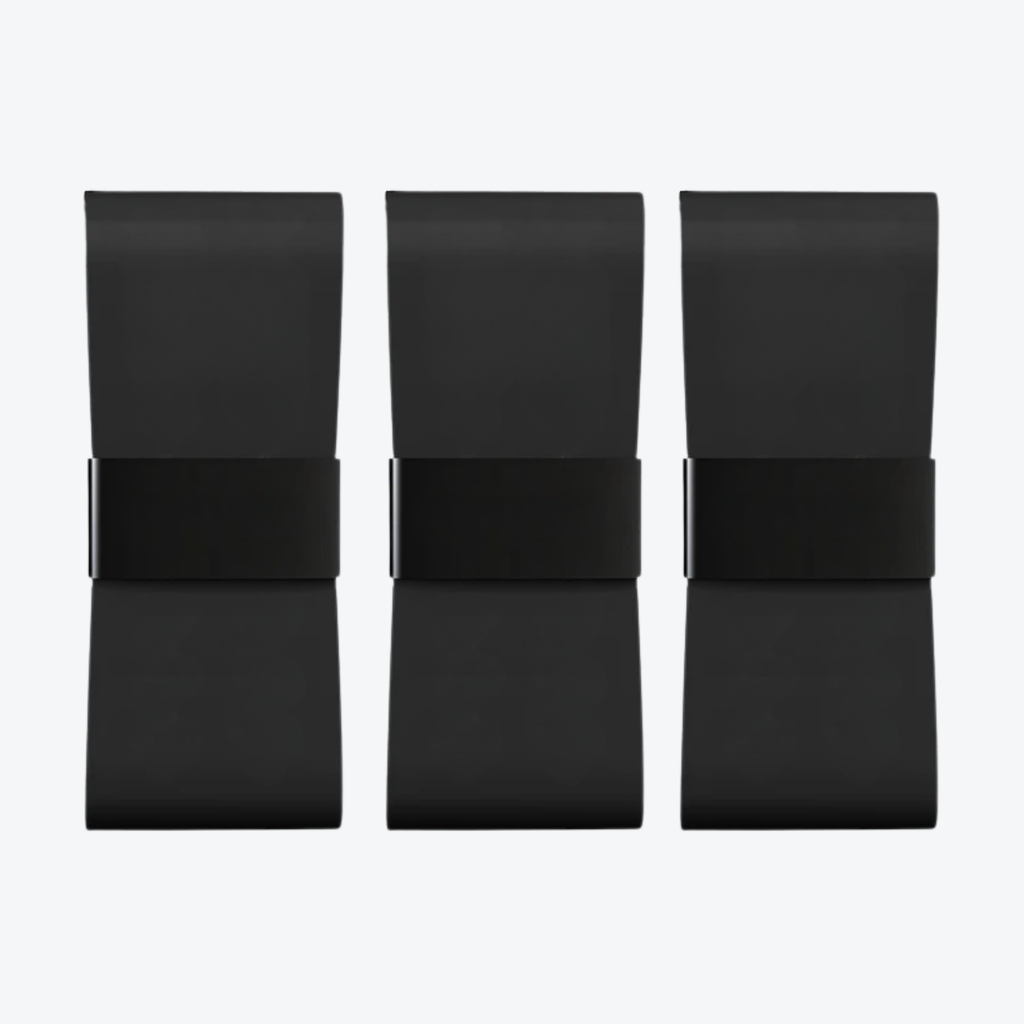 PADELSKE - Overgrip Zwart 3 PACK