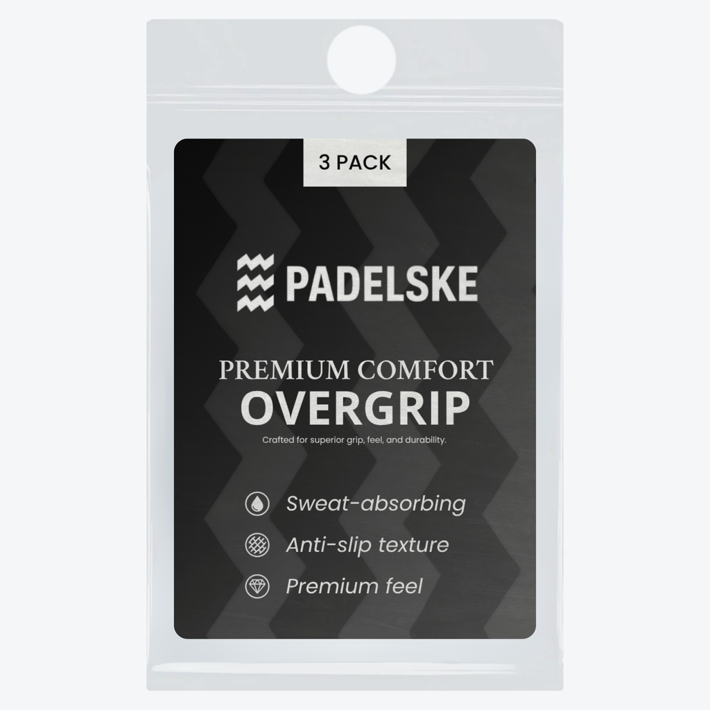 PADELSKE - Overgrip Zwart 3 PACK