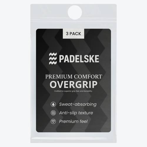 PADELSKE - Overgrip Wit 3 PACK