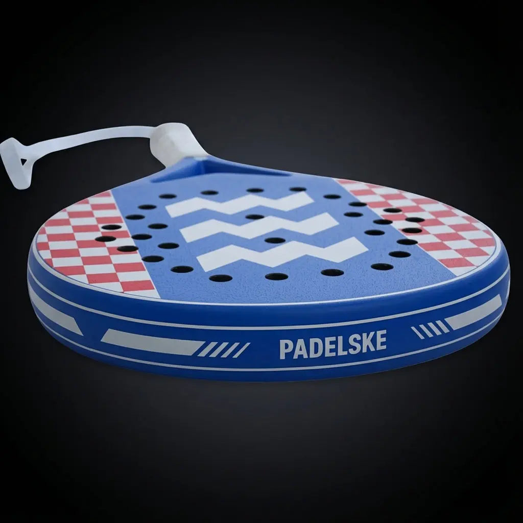 PADELSKE - ROODWITTER 100% Carbon - Padel Racket Padelske