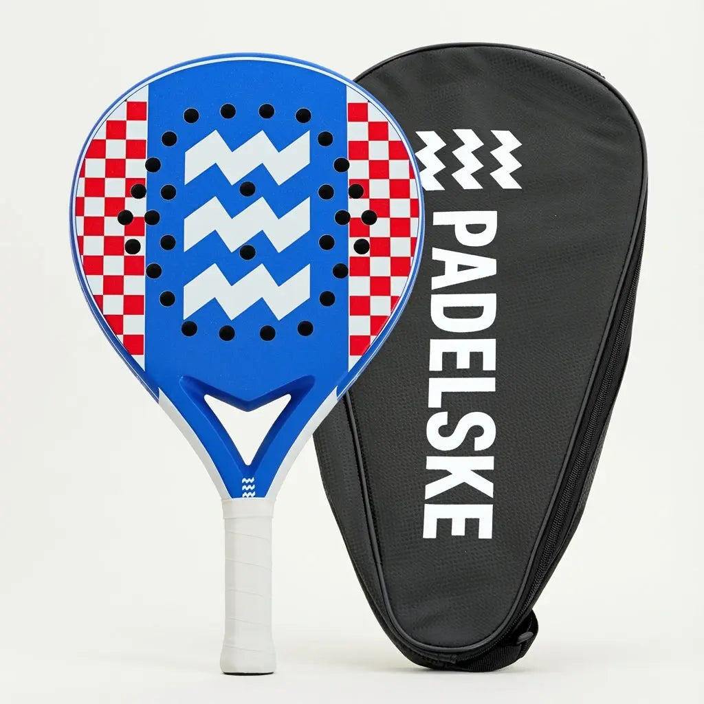 PADELSKE - ROODWITTER 100% Carbon - Padel Racket Padelske