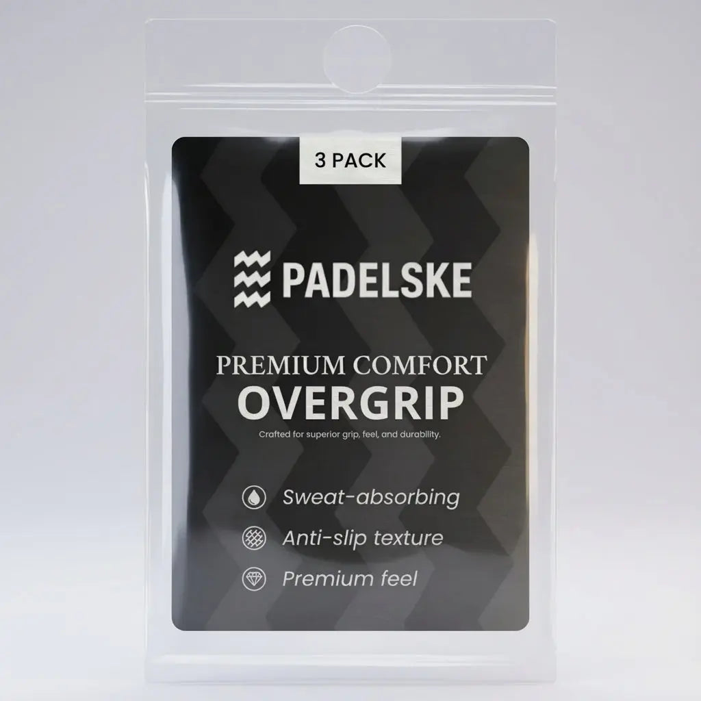 PADELSKE - Overgrip Wit 3 PACK Padelske