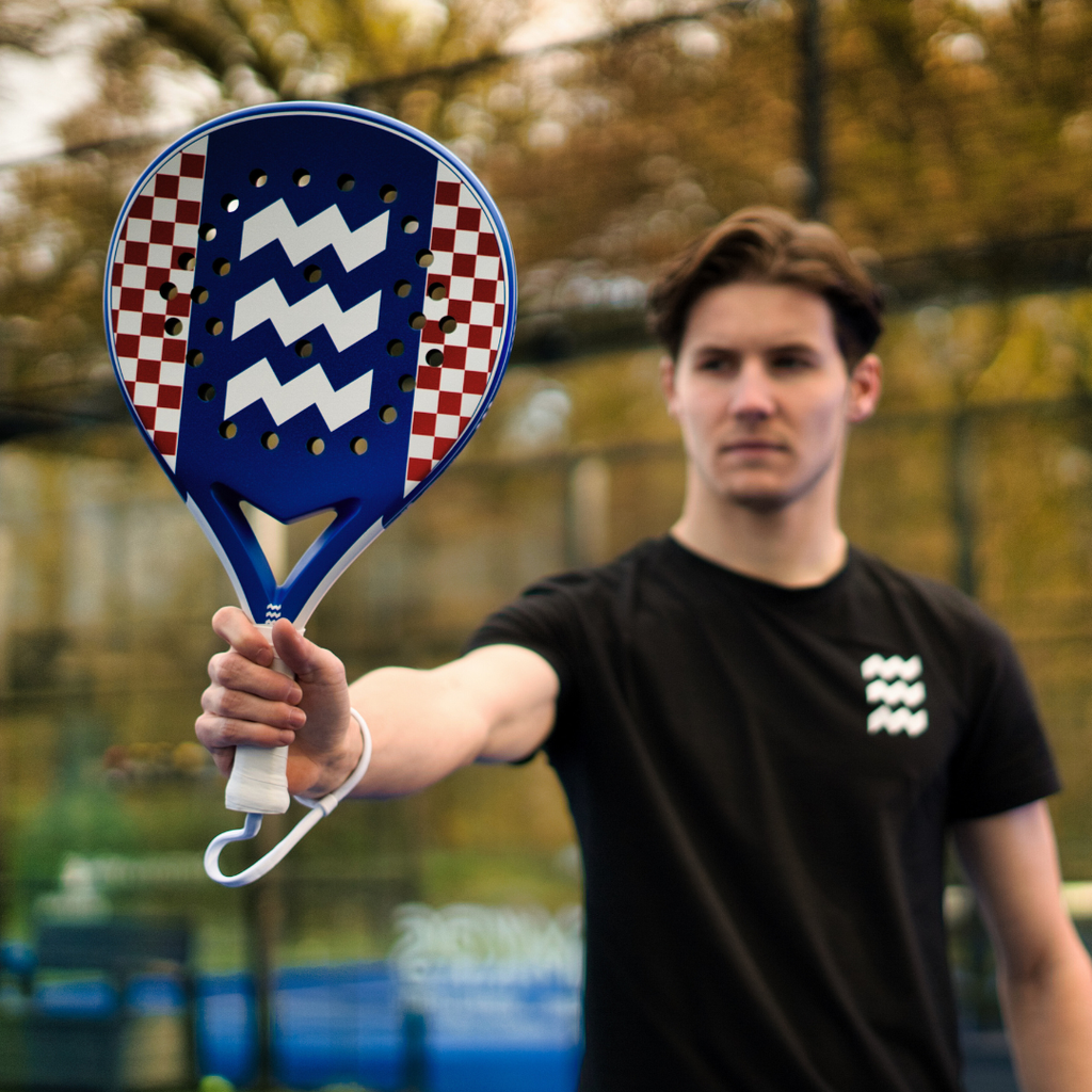 PADELSKE - ROODWITTER 100% Carbon - Padel Racket