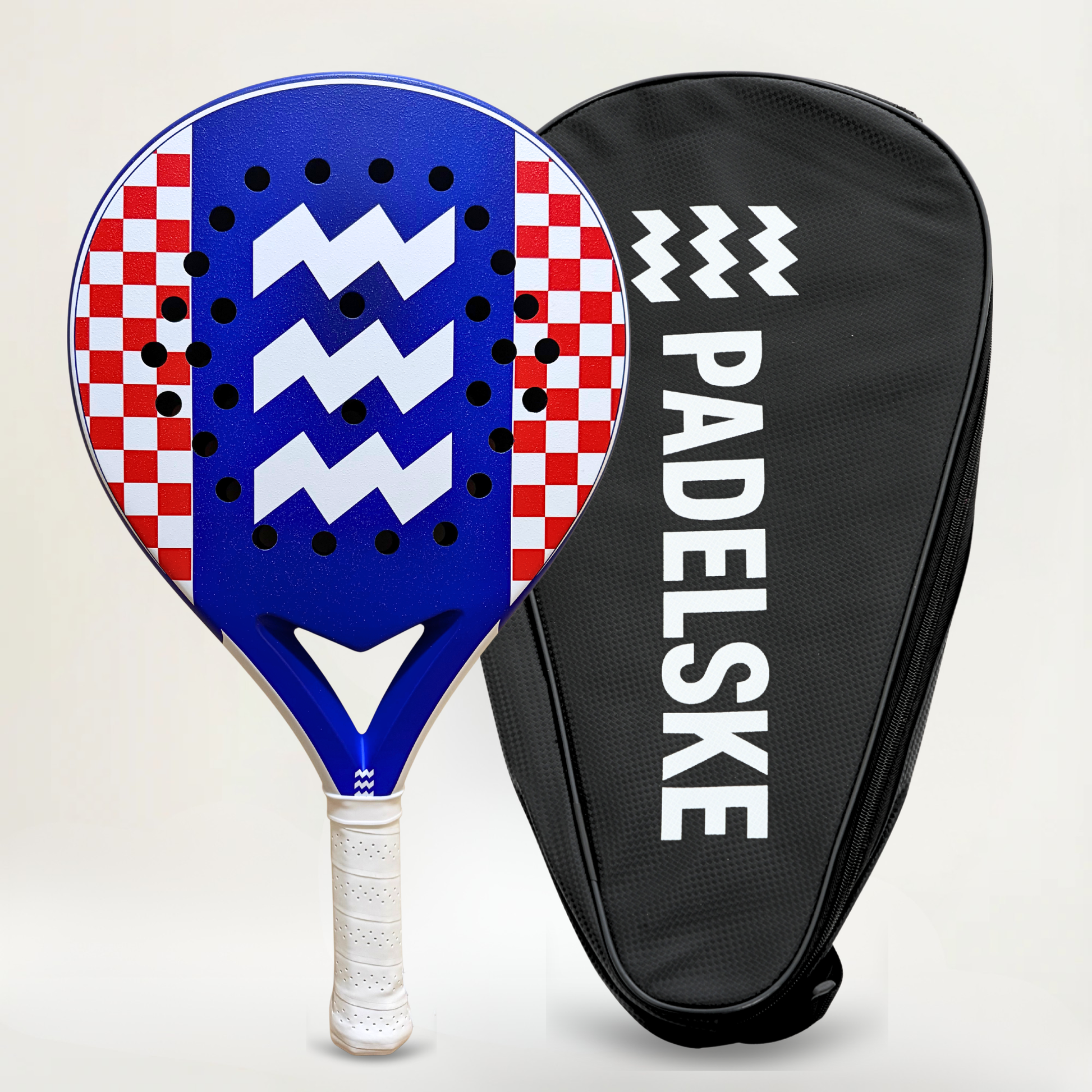 PADELSKE - ROODWITTER 100% Carbon - Padel Racket