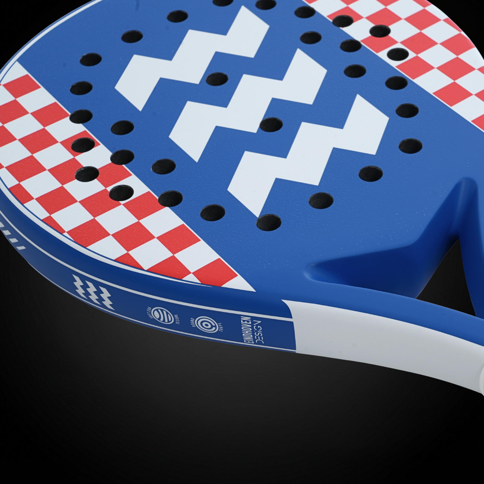 PADELSKE - ROODWITTER 100% Carbon - Padel Racket