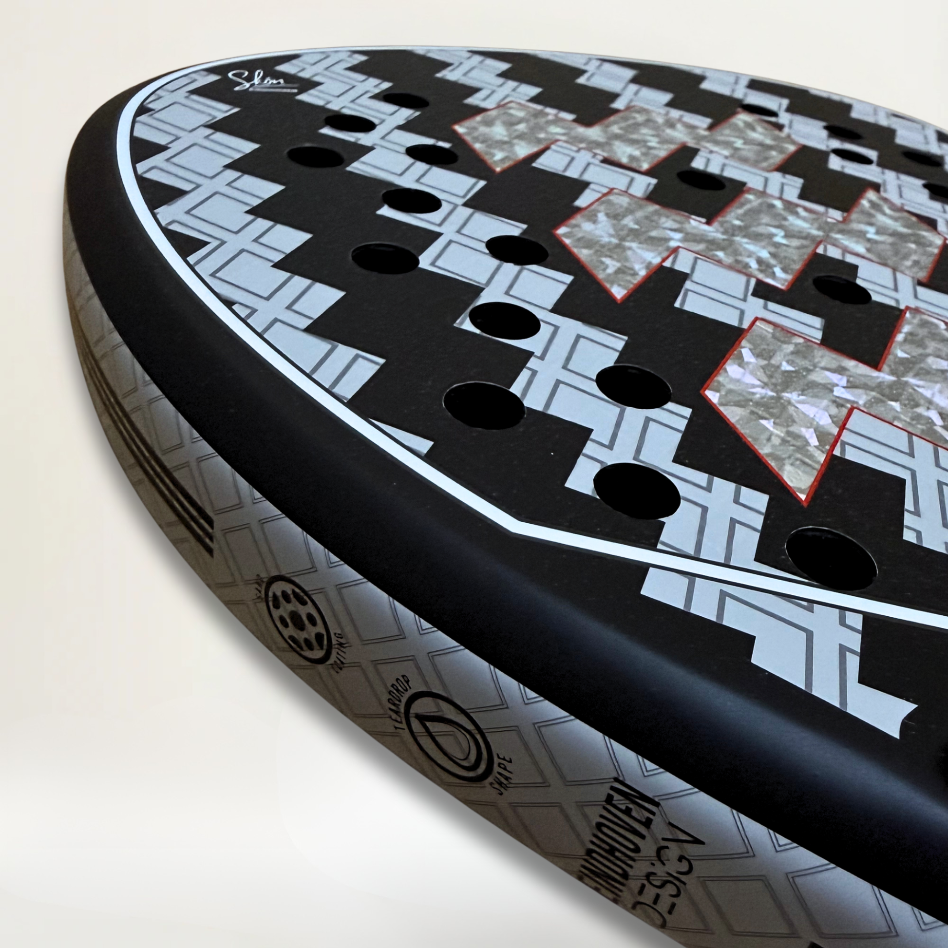 PADELSKE - SKÔN 100% Carbon - Padel Racket