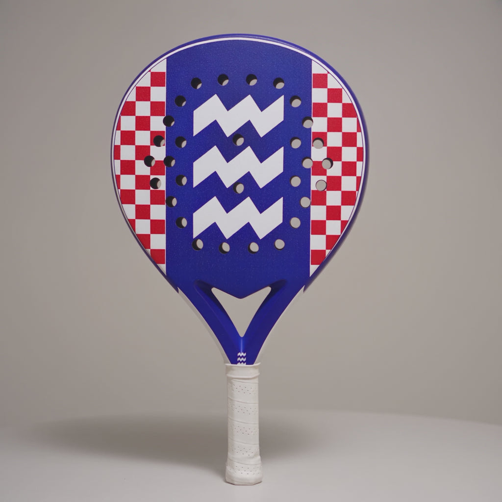PADELSKE - ROODWITTER 100% Carbon - Padel Racket