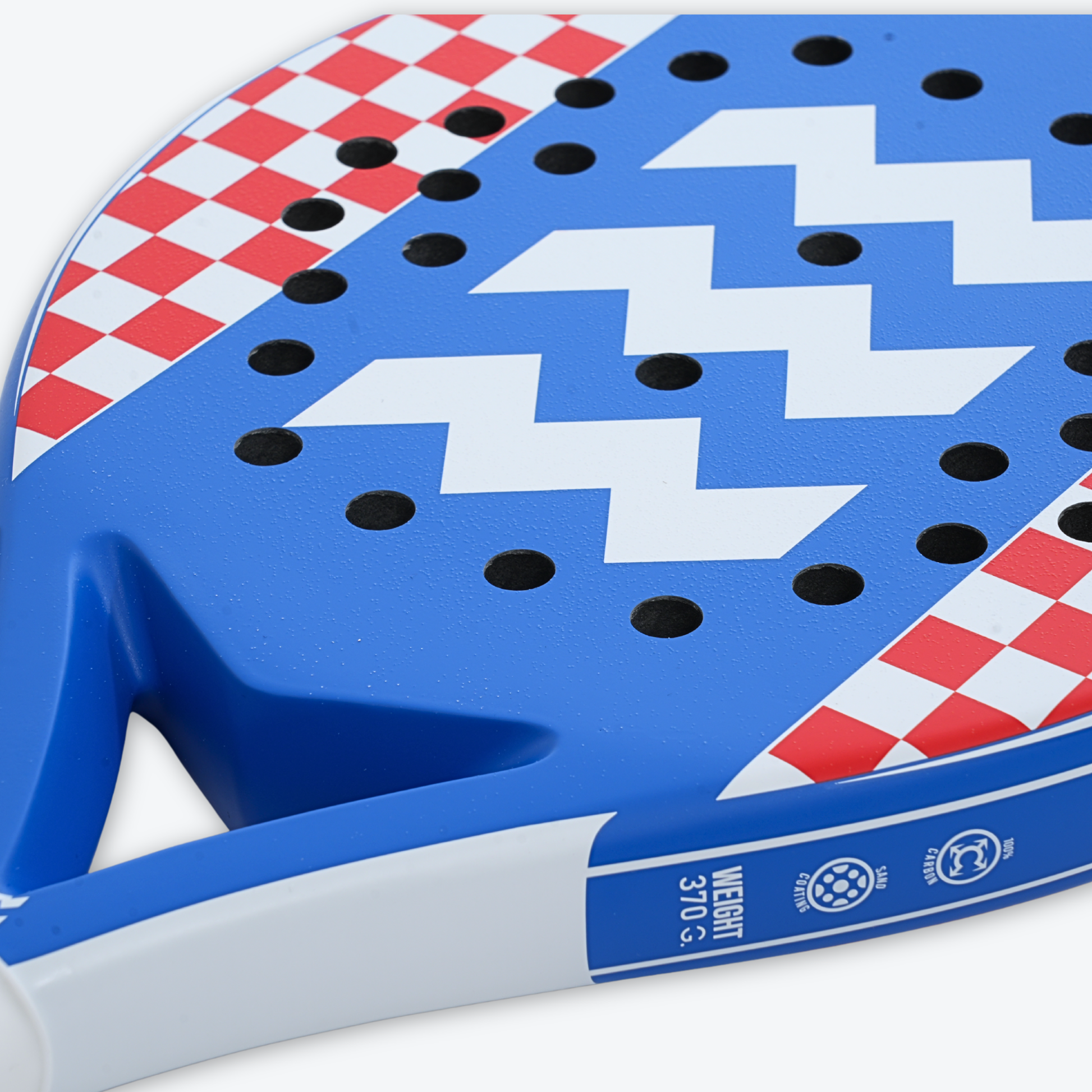 PADELSKE - ROODWITTER 100% Carbon - Padel Racket