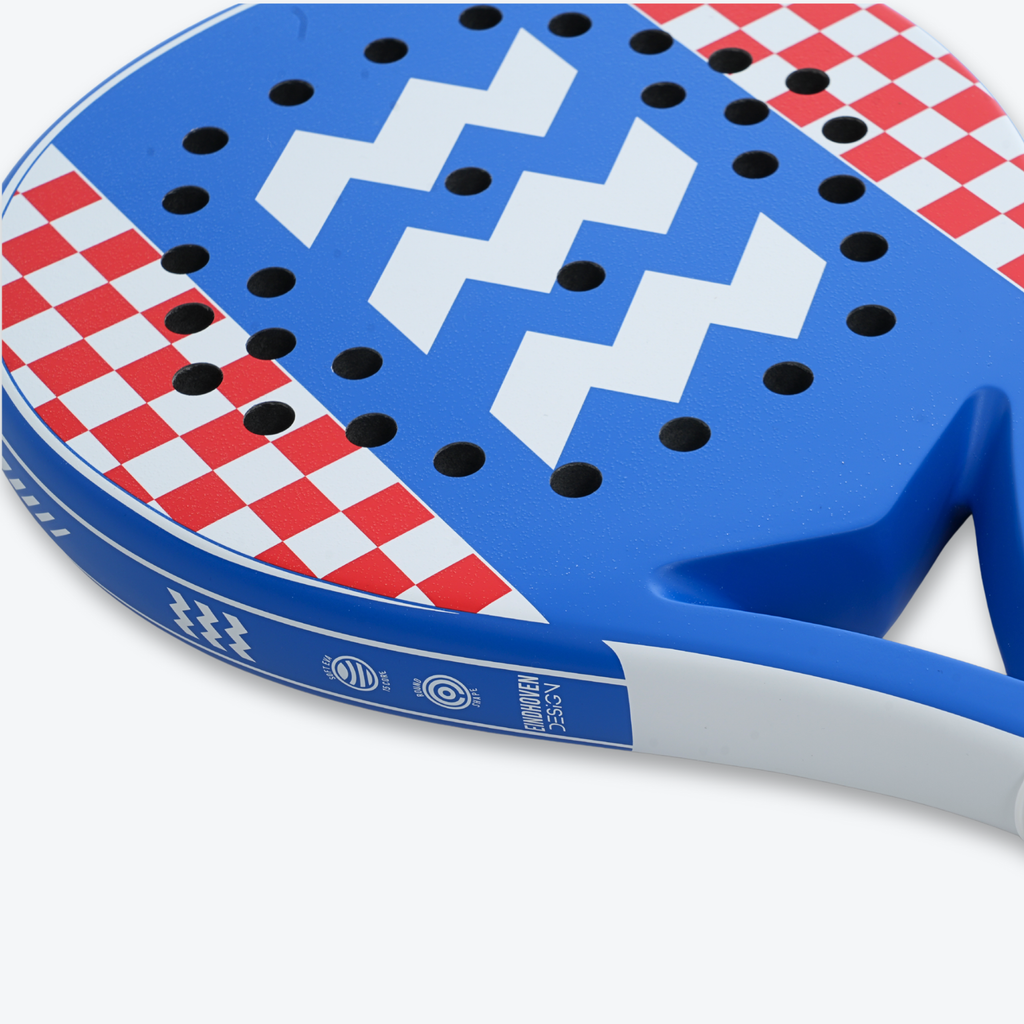 PADELSKE - ROODWITTER 100% Carbon - Padel Racket