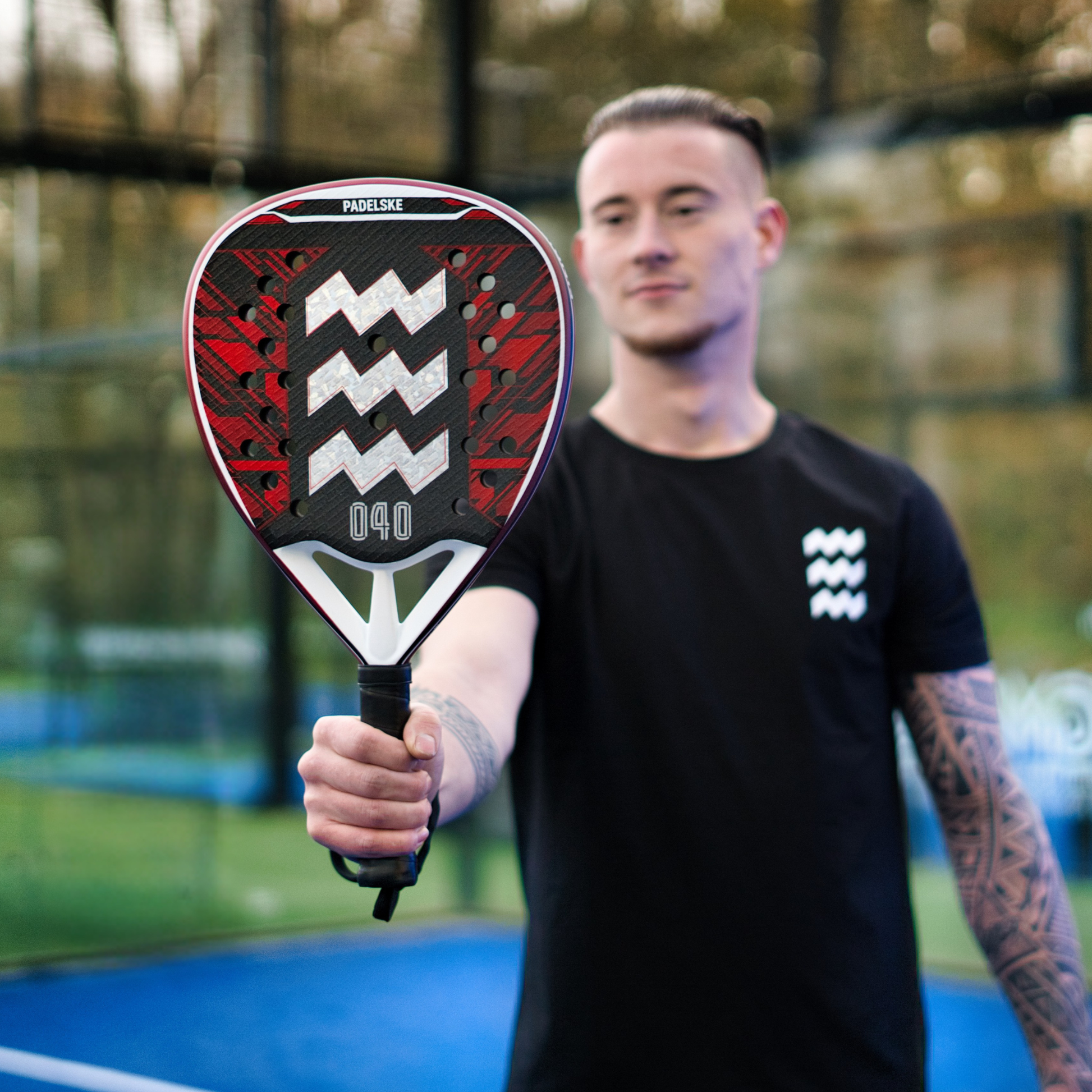 PADELSKE - EINDJE 3K Carbon - Padel Racket