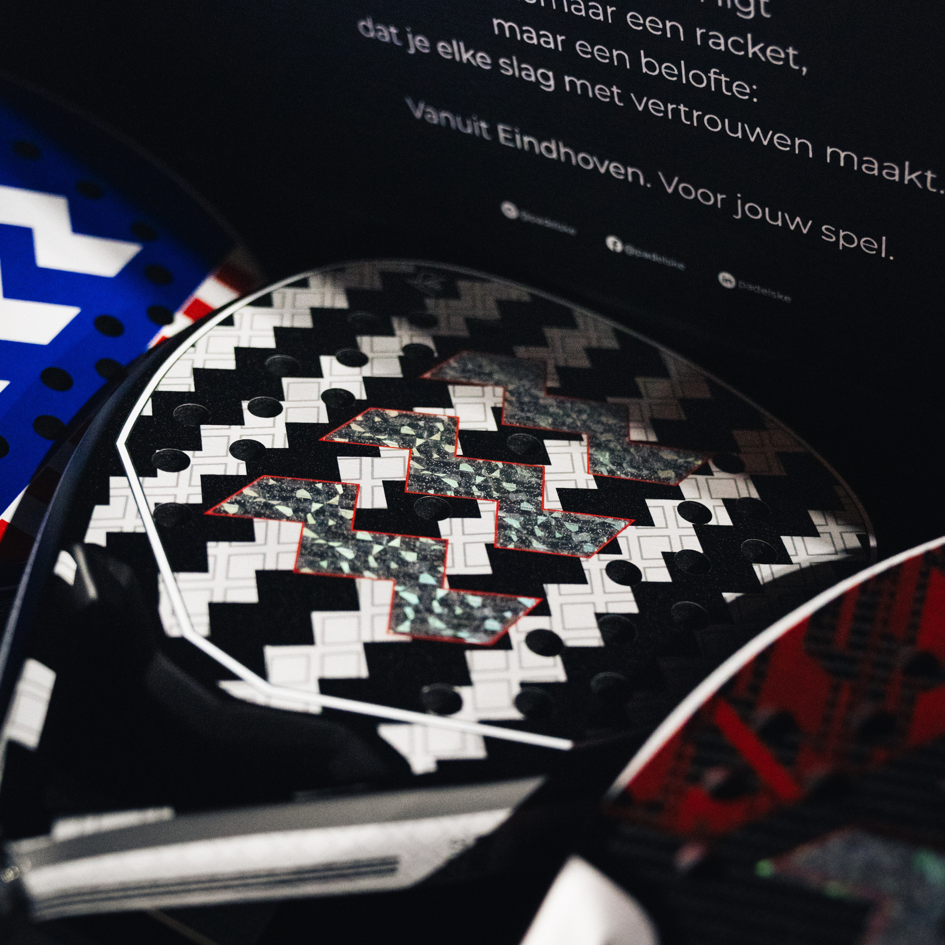 PADELSKE - SKÔN 100% Carbon - Padel Racket